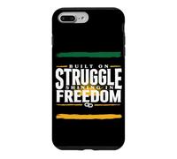 Construit sur la Lutte et la liberté, l'indépendance Heureuse jamaïcaine Coque pour iPhone 7 Plus/8 Plus