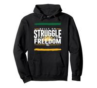 Construit sur la Lutte et la liberté, l'indépendance Heureuse jamaïcaine Sweat à Capuche