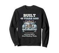 Construite il y a 48 Ans, Voiture Ancienne de 48 Ans, 48e Anniversaire, Hommes Sweatshirt