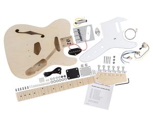 Constuire Votre Popre DIY Kit Guitare Electrique Fait Maison Hollowbody TL Style