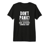 Consultant en Conseil aux Risques T-Shirt Haut de Gamme