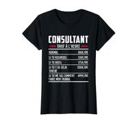 Consultant Métier Idée Cadeau Humour pour Consultant T-Shirt Graphique avec Valeur