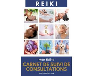 CONSULTATIONS REIKI - Carnet à remplir de suivi et de notes des consultations du Praticien en Reiki | Français - French.: Format A4 | 194 pages | ... débutant ou expérimenté | Idée Cadeau