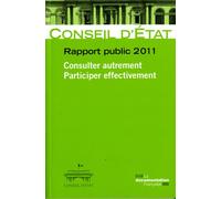 Consulter autrement, participer effectivement - Collectif - Documentation Francaise - broché - Etude