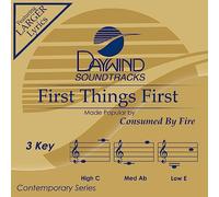 Consumed By Fire - Things First [Accompaniment/Performance Track] [Import]