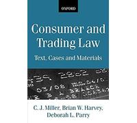 Consumer And Trading Law