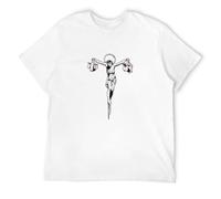 Consumer Jesus Banksy Retirement T-Shirt Mens Unisex White Tees XL