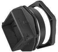 CONTA-CLIP 28613.4 Presse-étoupe avec écrou de bloquage, avec joint, avec décharge de traction M40 Polyamide 6.6 noir 5 pc(s)