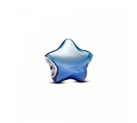 PANDORA Breloque Étoile Bleue 794382C01 UNICEF – Argent sterling 925, émail bleu – Taille unique