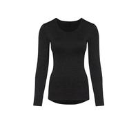 conta Tshirt thermique à manches longues en coton naturel sousvêtement chaud pour femme col rond vêtements pour femme disponible en différentes couleurs tailles 36 XS 50 4XL Noir mélangé. 48