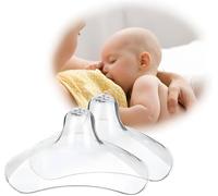 Contact Breastfeeding Nipple Shields Reusable Soft Silicone Protective Shell For Newborns And Babies