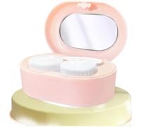 Contact Lens Cleaner Case Vibrating Deep Clean Contact Lens(Pink)