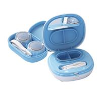 Contact Lens Cleaner - Contact Lenses Cleaner Machine with Mirror | Contact Lenses Cleaner Machine Cleaning Tool Long-Lasting Battery Simple Thorough Protein Deposit Removal