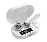 Contact Lens Cleaner Machine - 3.94 Inch Ultrasonic Portable Cleaners | Type-C Rechargeable Lens Cleaner, Automatic Cleaning Device for Travel Business, Home Daily and Eyewear Care