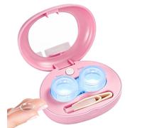 Contact Lens Cleaner Machine - Ultrasonic Deep Cleaning with Mirror