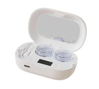 Contact Lens Cleaner, Rechargeable Cleaning Device, 8.27x3.94x3.15 Inches Care System With Timer Control, ABS Eye Care, Deep Cleaning Sanitizing Box With Modern Design, Lens Cleaner For Travel Use