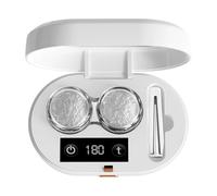 Contact Lens Cleaner - Ultrasonic Type-C Rechargeable Portable Machine | Automatic Lens Cleaning Device for Men Women Adults Home Travel Business Daily Monthly Yearly Care