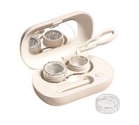 Contact Lenses Cleaner Machine - 9x5.9x3.4cm ABS Silicone | Portable USB Rechargeable Magnetic Suction | Contact Lens Cleaning Machine For Men Women Home Office Dormitory Business Trip Commuting