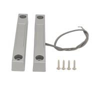 Contact Magnétique à Lame Reed pour Porte Roulante, NC, Alliage de Zinc, 0,5A 100V - Résistant à la Corrosion, Sensible et Durable, Installation Facile en Entrepôts et Garages