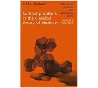 Contact Problems In The Classical Theory Of Elasticity