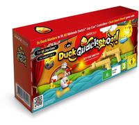 Maxx Tech Duck, Quack, Shoot! Kit for Switch 2&1- Includes Downloadable Switch Code in Box game plus 2 Quacking Themed Duck Blasters! Compatible with Nintendo Switch 2 & 1! For All Joy-Cons!