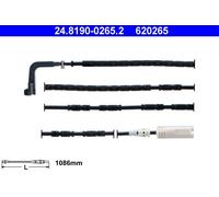 Contact Signalement, Usure Past. Frein/Mat. D'Attrition 24.8190-0265.2 ATE