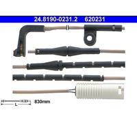 Contact Signalement, Usure Past. Frein/Mat. D'Attrition Essieu Arrière Pour BM