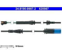 Contact Signalement, Usure Past. Frein/Mat. D'Attrition Essieu Avant Sx Pour