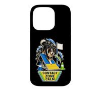 Contact Zone Calm Agilité Canine, Empreintes de Pattes Coque pour iPhone 14 Pro