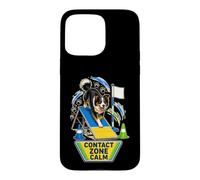 Contact Zone Calm Agilité Canine, Empreintes de Pattes Coque pour iPhone 15 Pro Max