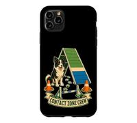 Contact Zone Crew Chien Agility Rampe Coque pour iPhone 11 Pro Max
