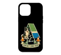 Contact Zone Crew Chien Agility Rampe Coque pour iPhone 12 Pro Max