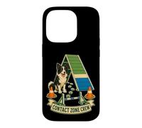 Contact Zone Crew Chien Agility Rampe Coque pour iPhone 14 Pro