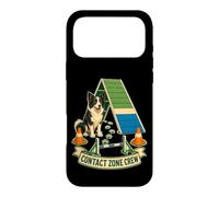 Contact Zone Crew Chien Agility Rampe Coque pour iPhone 17 Pro Max