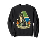 Contact Zone Crew Chien Agility Rampe Sweatshirt