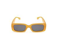 Contacta, Bold Lunettes de soleil pour femme avec verres polarisés, monture résistante et rectangulaire, vision claire, couleur orange avec verre foncé, emballage avec sac à lunettes, 29 g