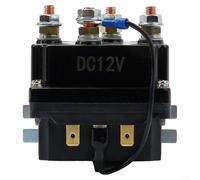 Contacteur 12 V 250 A, 1 relais électromagnétique pour contrôle du treuil 250 A Courant de commutation étanche Compatible avec treuil de 4 082,3 kg Utilisation industrielle