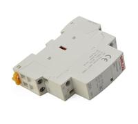 Contacteur 2 pôles ou 4 pôles 25 A AC, normalement ouvert (NO/NO+1) Montage sur rail DIN pour équipement industriel, tension de bobine 220 V/380 V, extinction d'air (2NO)