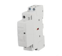 Contacteur 25 A AC 2 pôles 2NO 230 V pour éclairage et contrôle du circuit de charge, monté sur rail avec durée de vie électrique prolongée