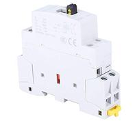 Contacteur 2NC Commutateur de commande, BCH8-25M AC Contacteur modulaire Ménage La plupart des zones de contrôle électrique du bâtiment Électrique industriel JITZEGMD