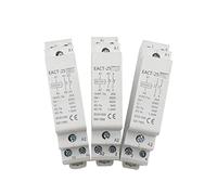 Contacteur 2p 16a 20a 25a 1no 1nc 2no 2nc AC 220V 230V 50/60Hz Din Rail Mounted Domestique Modulaire AC Contacteurs for Smart Home House Hotel Industrial Electrics ZFUGEDRLI (Color : 2p 25a 1no 1nc)