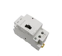 Contacteur 2p 32a 63a AC 220V 230V 50/60 Hz Contacteurs modulaires AC domestiques avec interrupteur manuel à commande manuelle 2no ou 2nc ou 1no 1nc Industrial Electrical ZFUGEDRLI (Color : 220v 32a