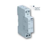 Contacteur 2x25A 220Vac 2NO - Digital electric 04512