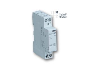 Contacteur 2x25A 220Vac 2NO - Digital electric 04512