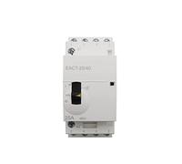 Contacteur 4p 16a 25a AC 220V 230V 50/60Hz Din Rail Contacteurs modulaires domestiques avec interrupteur à poignée de commande manuelle 4no 4nc 2no 2nc 3no1nc Électricité industrielle(220v 20a 4no)