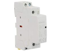 Contacteur à CA de Rail DIN 25A 2 Pôles, Keenso Contacteur à CA de Rail DIN de Bobine 24V / 60HZ Contacteur Alternatif