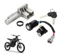 Contacteur à Clé Moto Aluminium avec Capuchon pour Talaria MX3 MX4 MX5 Noir