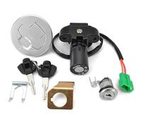 Contacteur À Clé Moto Compatible Avec Suzuki Pour GIXXER155 Pour GSX150F Pour L7 Pour GSX150 Pour DEA Pour L7 2017 Contacteur D'allumage Bouchon Réservoir Carburant Clé Verrou Siège