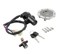 Contacteur À Clé Moto Compatible Avec Yamaha Pour YZF-R1 1998-2003 Pour YZF-R6 2003-2005 Pour MT03 2006-2012 Pour FZ10 2017 Serrure Contacteur D'allumage Couvercle Réservoir Carburant 15C1061900