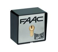 Contacteur a cle t21 en saillie - 2 contacts - FAAC 401013